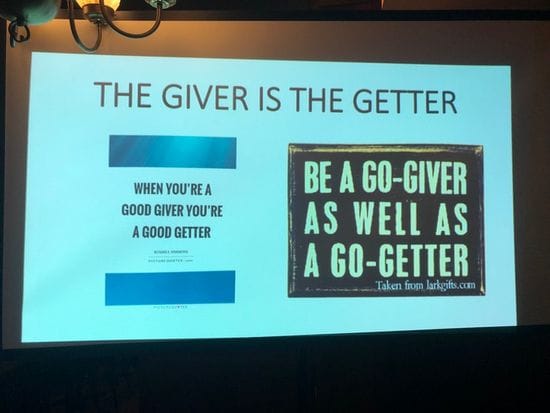 The Giver is the Getter